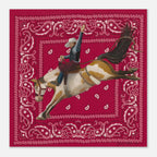 Mock up of Fine Art print from the Bandana Series by Jenny Wagner