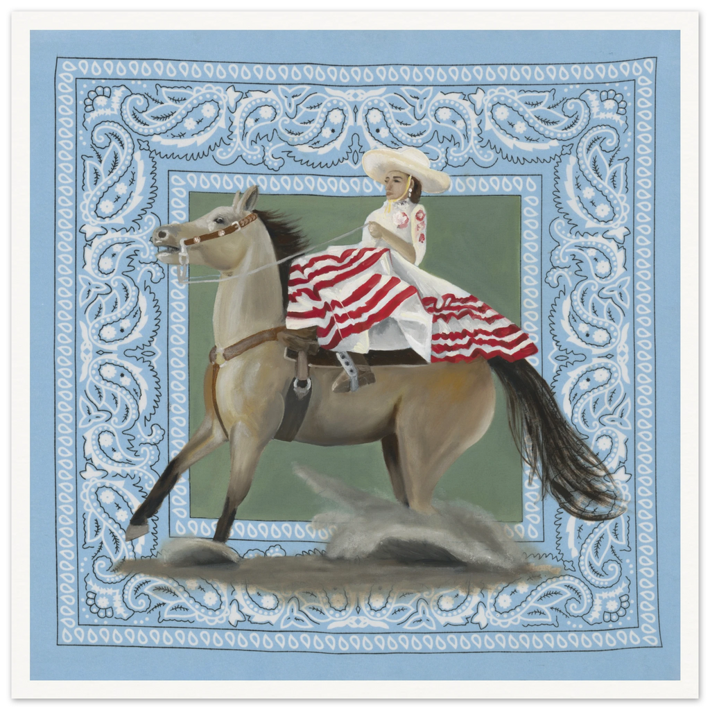La Escaramuza Fine art print by Jenny Wagner